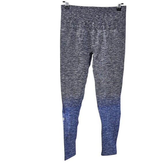 Lululemon Balance & Resist 7/8 Tight Midnight Navy / White / Psychic, Size 10 - Picture 3 of 10